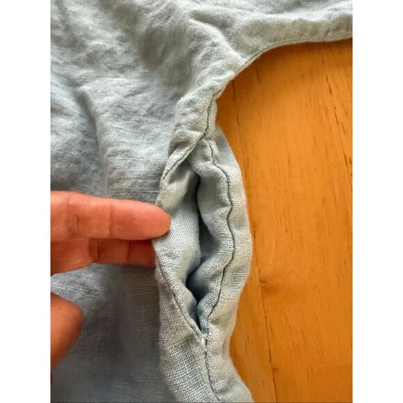 “Made in Italy 100% Linen Vera Tucci One Size Blouse - Picture 10 of 11